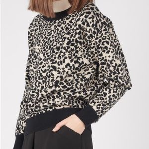 Molly Bracken Leopard print sweater